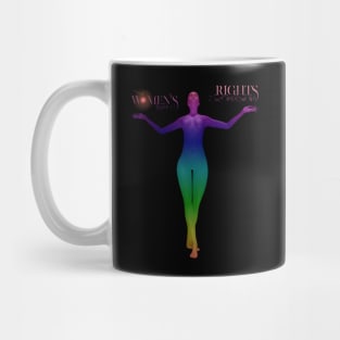 Womens Rights Rainbow Pride Mug